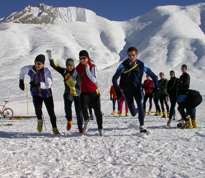 Wintertriathlon Kurs (Foto: Kirsten Stenzel)