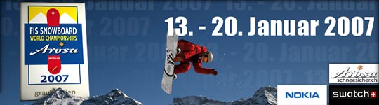 Snowboard Weltmeisterschaften Arosa