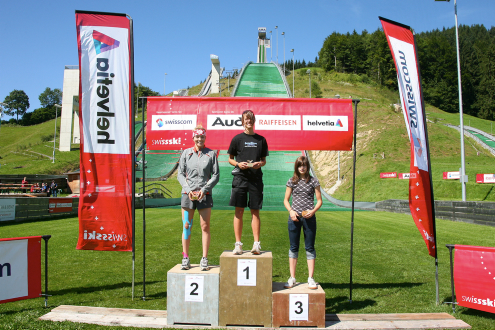 Sabrina Windmller gewinnt vor Gaststarterin Melanie Faisst und Malika Schpbach