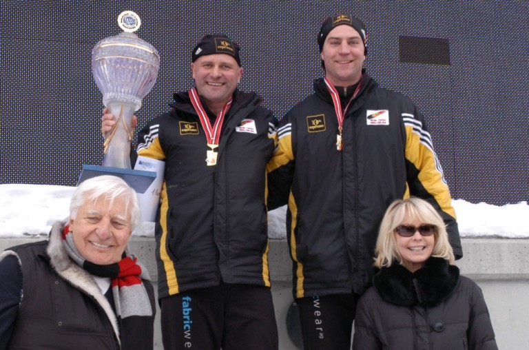 Nikolas Albrecht gewinnt die Clubmeisterschaft des St. Moritz Bobsleigh Club