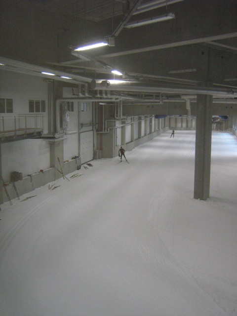 Die Skihalle von innen