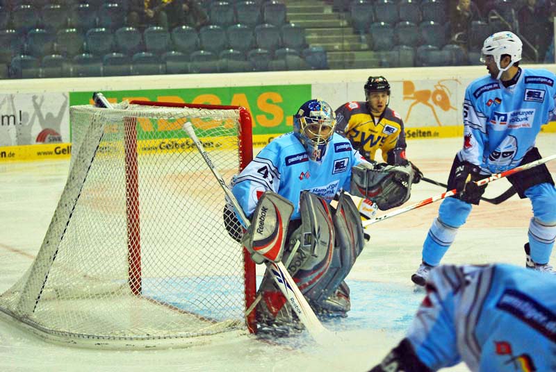 Betrieb vor dem Freezers Kasten