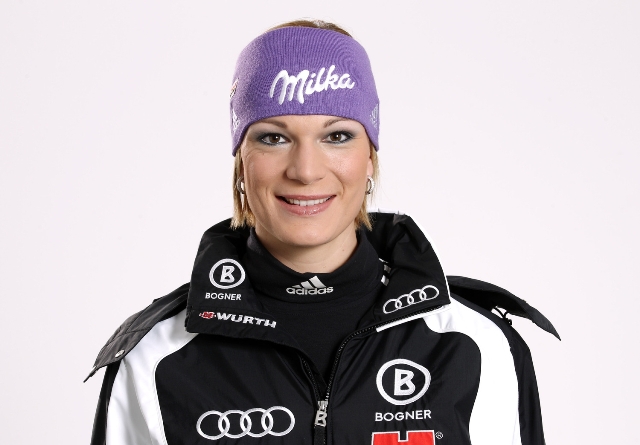 Gewann die erste Abfahrt in Lake Louise: Maria Riesch ( DSV)