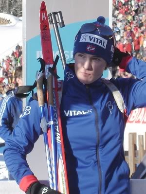 Gewann den Sprint in Oberhof: Ann Katrin Flatland ( LiVE-Wintersport.com)