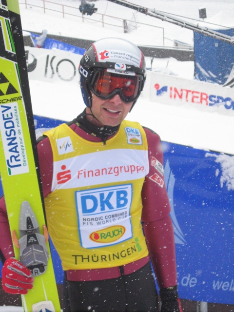 Gewann den Wettkampf der Kombinierer in Seefeld: Jason Lamy-Chappuis ( LiVE-Wintersport.com)