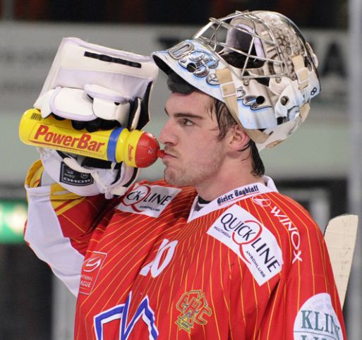 Biel-Torhter Reto Berra.<br/>Bild: Sandro Stutz / Auf Bild klicken fr MMS