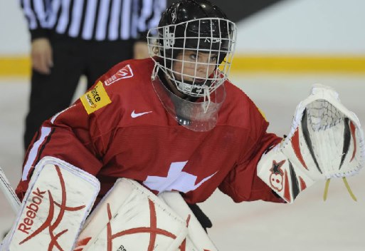 Florence Schelling im Dress der Schweizer Frauen-Nationalmannschaft.<br/>Bild: Michael Zanghellini