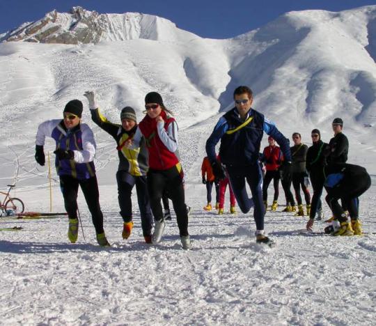 Wintertriathlon Kurs (Foto: Kirsten Stenzel)