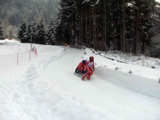 Hornschlittten-Europacuprennen Gsies - EC Finale 2009